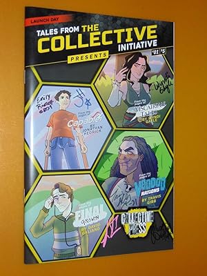 Tales From The Collective presents Initiative 1. Very Fine 8.0. Signed Jonathan Hedrick, Wyndi Ga...