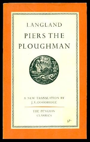 Imagen del vendedor de PIERS THE PLOUGHMAN a la venta por W. Fraser Sandercombe