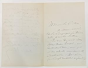 Ambroise Thomas Autograph Letter