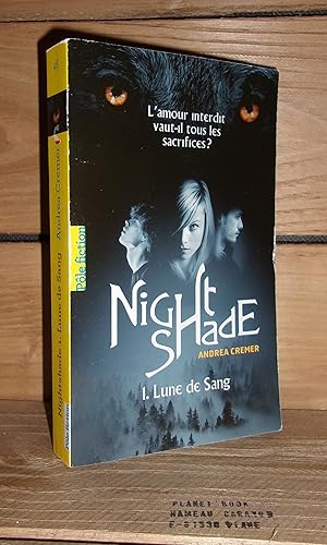 Seller image for NIGHTSHADE - Tome 1 : Lune de Sang - (nightshade) for sale by Planet's books