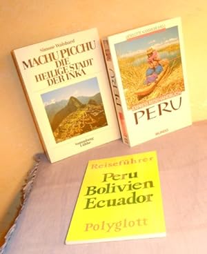 PERU-Konvolut: Machu Picchu ? Die heilige Stadt der Inka + Express Reisehandbuch Peru + Reiseführ...