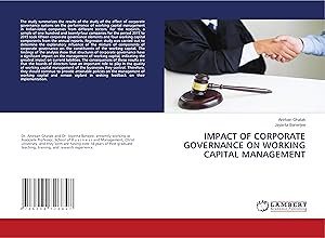 Imagen del vendedor de IMPACT OF CORPORATE GOVERNANCE ON WORKING CAPITAL MANAGEMENT a la venta por moluna