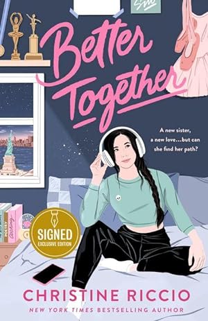 Image du vendeur pour Better Together by Christine Riccio (2021, Hardcover) Autographed Signed mis en vente par Leland Books