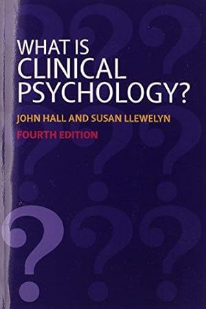Immagine del venditore per What is Clinical Psychology? venduto da WeBuyBooks