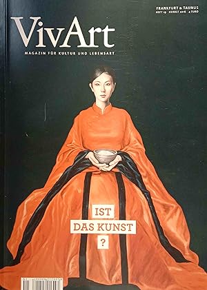 Bild des Verkufers fr VivArt. Ist das Kunst? Magazin fr Kultur und Lebensart; Wiesbaden & Rheingau zum Verkauf von Logo Books Buch-Antiquariat