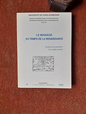 Seller image for Le mariage au temps de la Renaissance for sale by Librairie de la Garenne