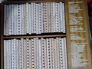 MINI ATLAS JOVER Colección de divulgación científica - Colección completa de 50 números en mueble...