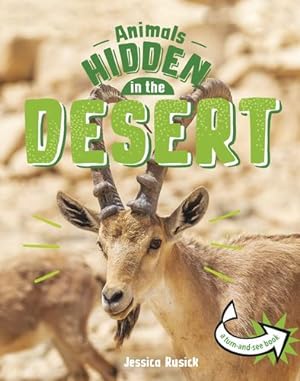 Bild des Verkufers fr Animals Hidden in the Desert by Rusick, Jessica [Paperback ] zum Verkauf von booksXpress