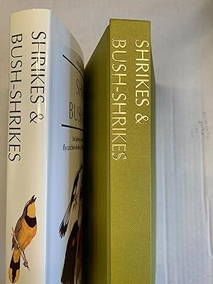 Immagine del venditore per SHRIKES AND BUSH-SHRIKES Including wood-shrikes, helmet-shrikes, flycatcher-shrikes, philentomas, batises and wattle-eyes (Helm Identification Guides). venduto da T. Brennan Bookseller (ABAA / ILAB)