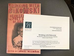 Seller image for Drinking with Bukowski Recollections of the Poet Laureate of Skid Row for sale by The Groaning Board