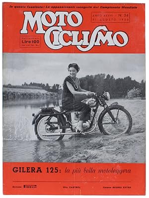 MOTOCICLISMO. N. 34 del 1950. Rivista settimanale. [ottimo esemplare]: