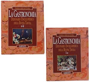 LA GASTRONOMIA. GRANDE ENCICLOPEDIA ILLUSTRATA. Dizionario Enciclopedico della Buona Tavola. Volu...