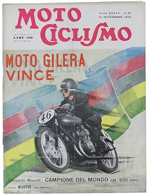 MOTOCICLISMO. N. 38 del 1950. Rivista settimanale. [buon esemplare]: