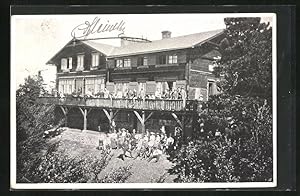 Bild des Verkufers fr Ansichtskarte Kaspar-Geitner-Haus am Hocheck zum Verkauf von Bartko-Reher