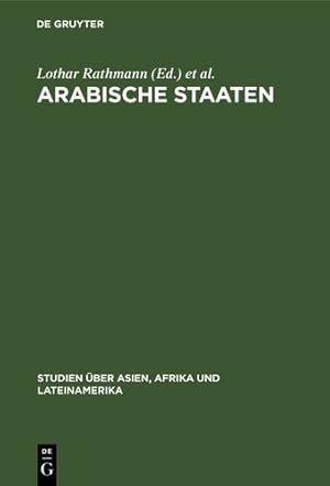 Imagen del vendedor de Arabische Staaten (German Edition) [Hardcover ] a la venta por booksXpress