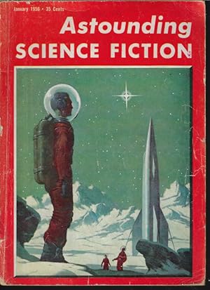 Immagine del venditore per ASTOUNDING Science Fiction: January, Jan. 1956 ("Under Pressure") venduto da Books from the Crypt