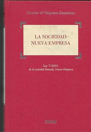 Seller image for LA SOCIEDAD NUEVA EMPRESA for sale by LLIBRERIA TECNICA