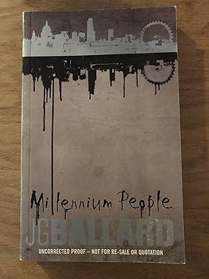 Imagen del vendedor de Millennium People a la venta por M.A.D. fiction