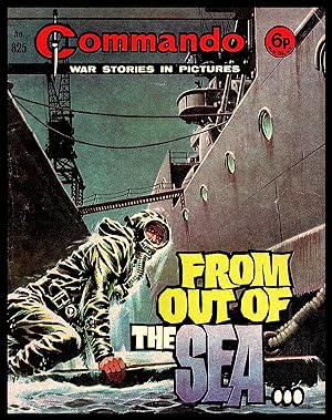 From Out Of The Sea. -- Commando War Stories in Pictures - No. 825 1969