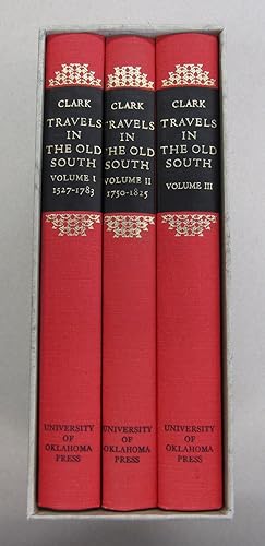Travels in the Old South: A Bibliography 3 volume set