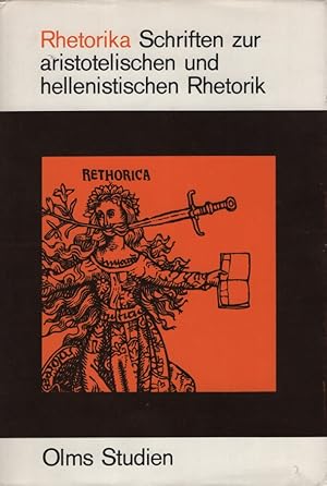 Bild des Verkufers fr Rhetorika : Schriften z. aristotelischen u. hellenist. Rhetorik. Mit einem Vorw. von Peter Steinmetz / Olms-Studien ; Bd. 2. zum Verkauf von Fundus-Online GbR Borkert Schwarz Zerfa