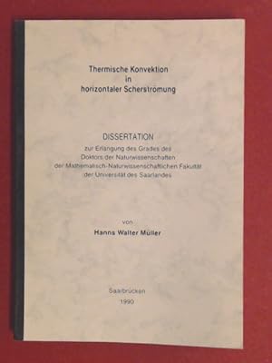 Thermische Konvektion in horizontaler Scherströmung. Dissertation.