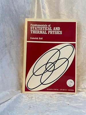 Image du vendeur pour Fundamentals of Statistical and Thermal Physics (Fundamentals of Physics) mis en vente par Antiquariat Jochen Mohr -Books and Mohr-