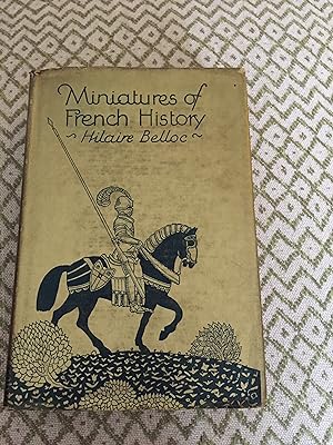 Imagen del vendedor de Miniatures of French History a la venta por McGonigles'