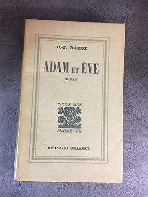 Seller image for Adam et Eve Grasset 1933 Exemplaire sur alfa numrot 702. Collection pour mon plaisir Suisse for sale by Daniel Bayard librairie livre luxe book