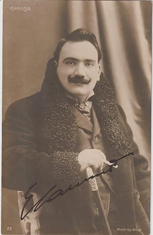 Caruso, Enrico - Signed Photo