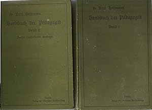 Bild des Verkufers fr Handbuch der Pdagogik. Bd.I+II. zum Verkauf von Sigrid Rhle