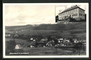 Ansichtskarte Danndorf / Mainleus, Gasthaus Heller, Panorama der Ortschaft