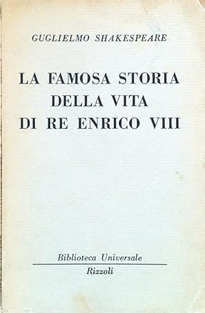 Seller image for La famosa storia della vita di Re Enrico VIII for sale by Librodifaccia