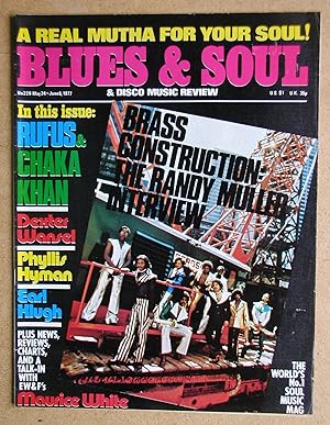 Blues & Soul Weekly & Disco Music Review. No. 226. May 24-June 6, 1977.