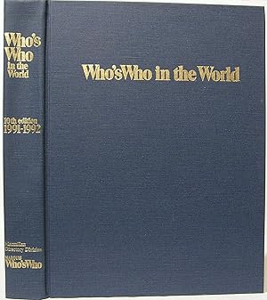Who's Who in the World, 10th Edition, 1991-1992