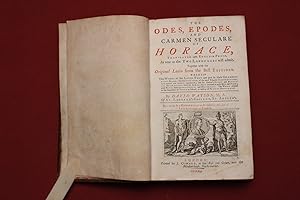 The odes, epodes and carmen seculare of Horace translated into English prose as near the two lang...