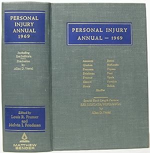 Personal Injury Annual - 1969