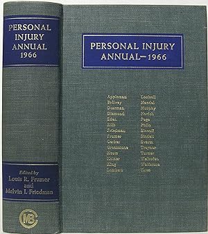 Personal Injury Annual - 1966