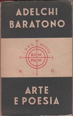 Seller image for Arte e Poesia - Adelchi Baratono for sale by libreria biblos