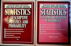(2 vols.) Statistics I: Descriptive Statistics and Probability, II: Estimation and Tests of Hypot...