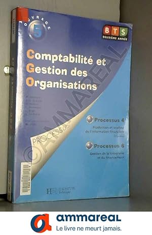 Immagine del venditore per Comptabilit et gestion des organisations, BTS : Livre de l'lve, processus 4 : Production et analyse de l'information financire. Processu venduto da Ammareal