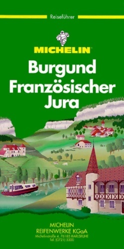 Burgund - französischer jura (en allemand) - Guide Vert
