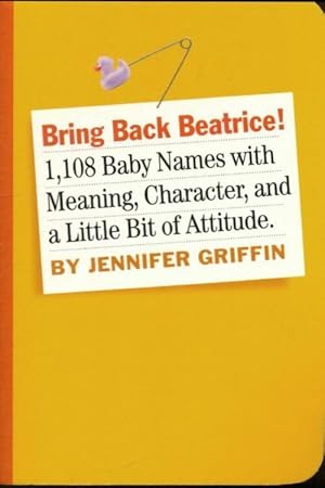 Bring back Beatrice ! - Jennifer Griffin