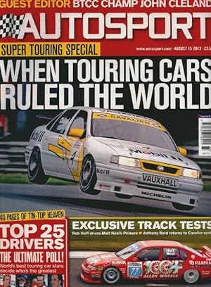 Autosport n°33 : When touring cars ruled the world - Collectif