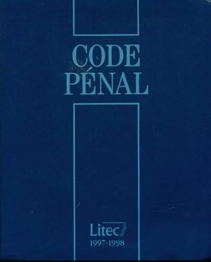 Codes p?nal 1997-1998 - Collectif