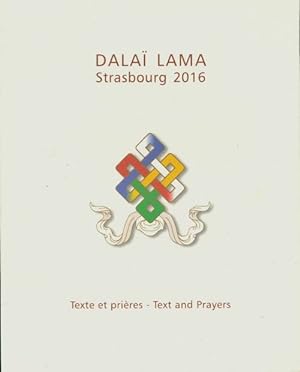 Bild des Verkufers fr Dala? lama Strasbourg 2016: Texte et pri?res - Arya Nagarjuna zum Verkauf von Book Hmisphres