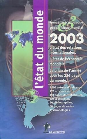 L'?tat du monde 2003 - Collectif