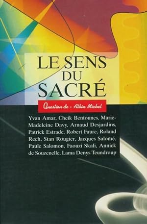 Le sens du sacr? - Collectif