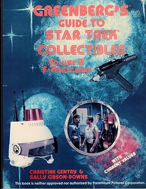 Seller image for Greenberg's Guide To Star Trek Collectibles by Christine Gentry, Sally Gibson-Downs for sale by Heartwood Books and Art