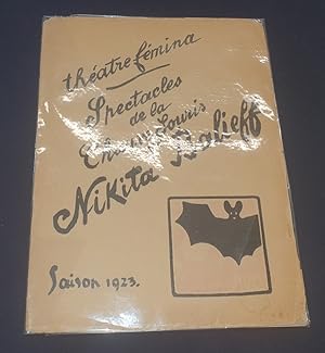 Théatre Fémina - Spectacles de la Chauve-souris de Nikita Balieff - Saison 1923